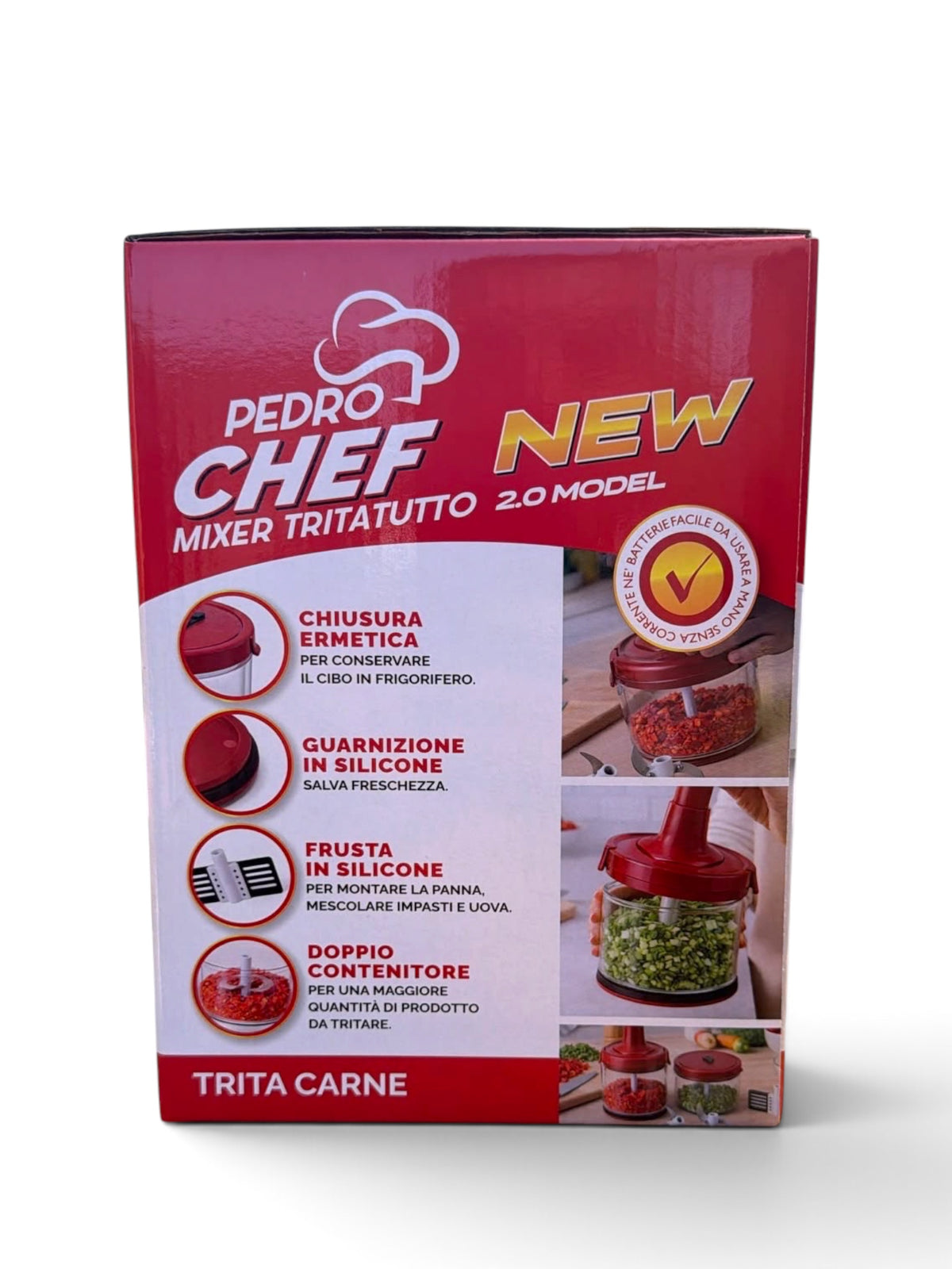 NUOVO Pedro Chef 2.0 con Doppia Capienza