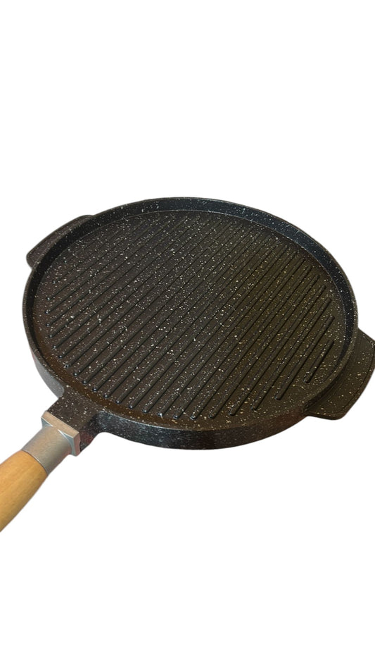 PADELLA Double Face ceramicata per Grill e Crêpes 28 cm