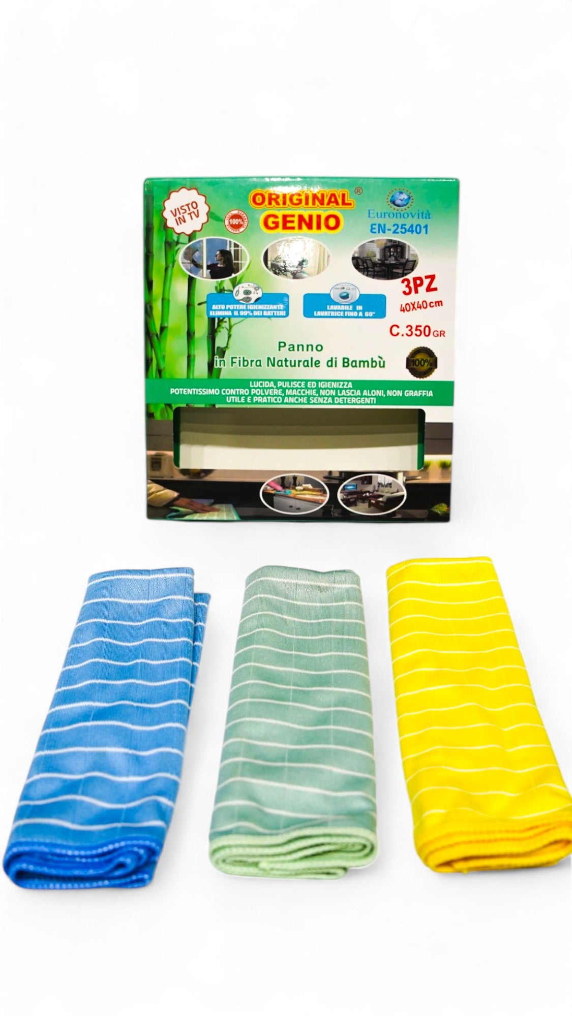 Panno bambù SET 3 PZ.