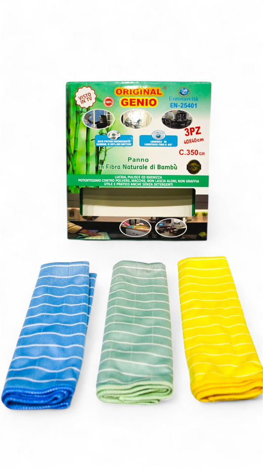 Panno bambù SET 3 PZ.
